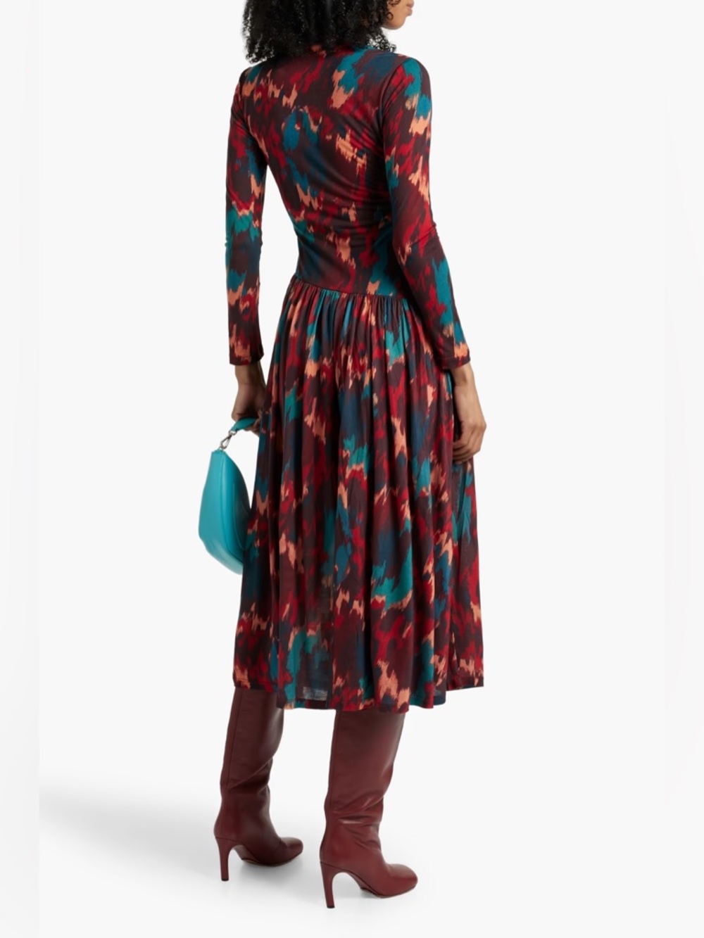 Ulla Johnson Fernanda Ametrine Maxi Dress in Orange Size L - Picture 7 of 15
